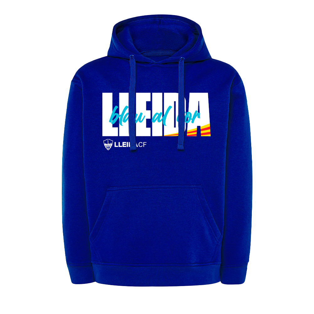 SUDADERA LLEIDA AZUL JUNIOR